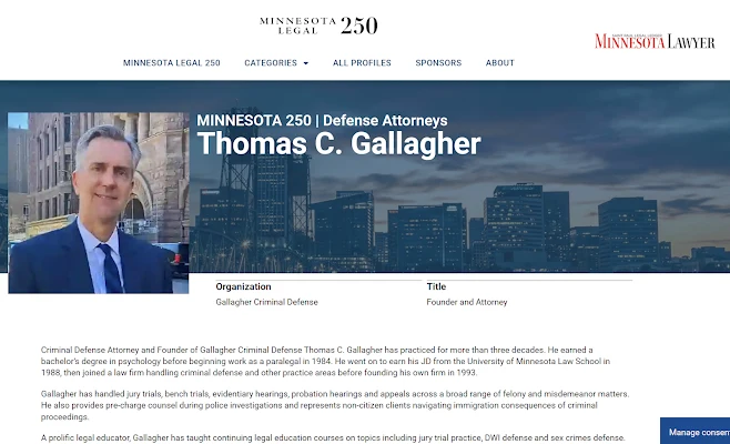 Gallagher Criminal Defense