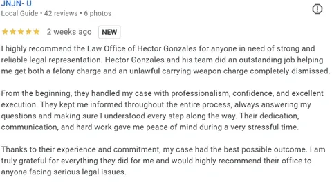 Law Office of Hector Gonzalez III-Criminal Defense Attorney
