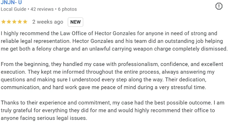 Law Office of Hector Gonzalez III-Criminal Defense Attorney